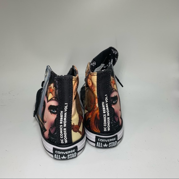 Converse DC Comics x Chuck Taylor All Star High tops 'Wonder Woman' youth 13 - Picture 9 of 10